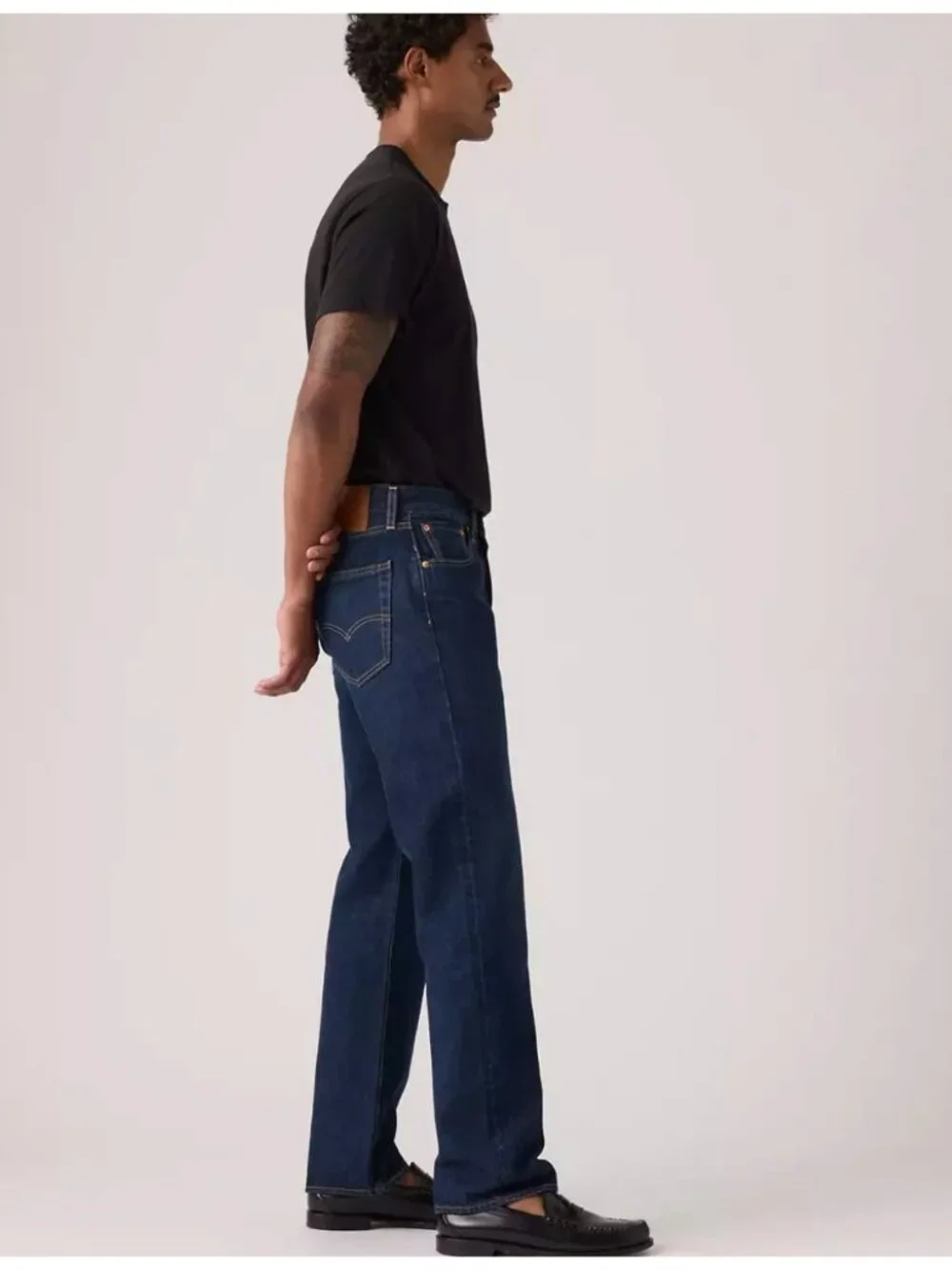 New Levi's Premium 36x30 501 Relaxed Selvedge Men's Jeans The Walls Selvedge